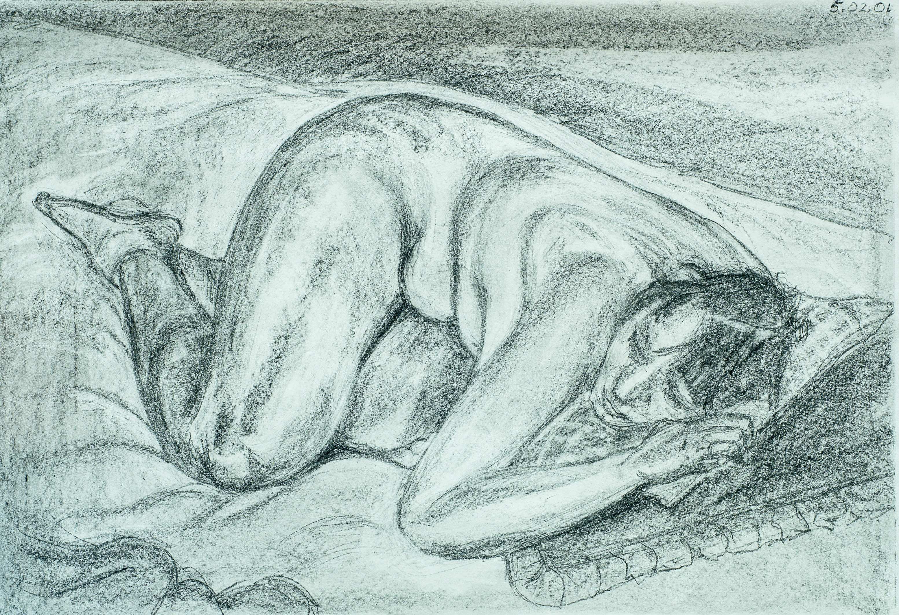 Life drawing — painting by Chris Brock
