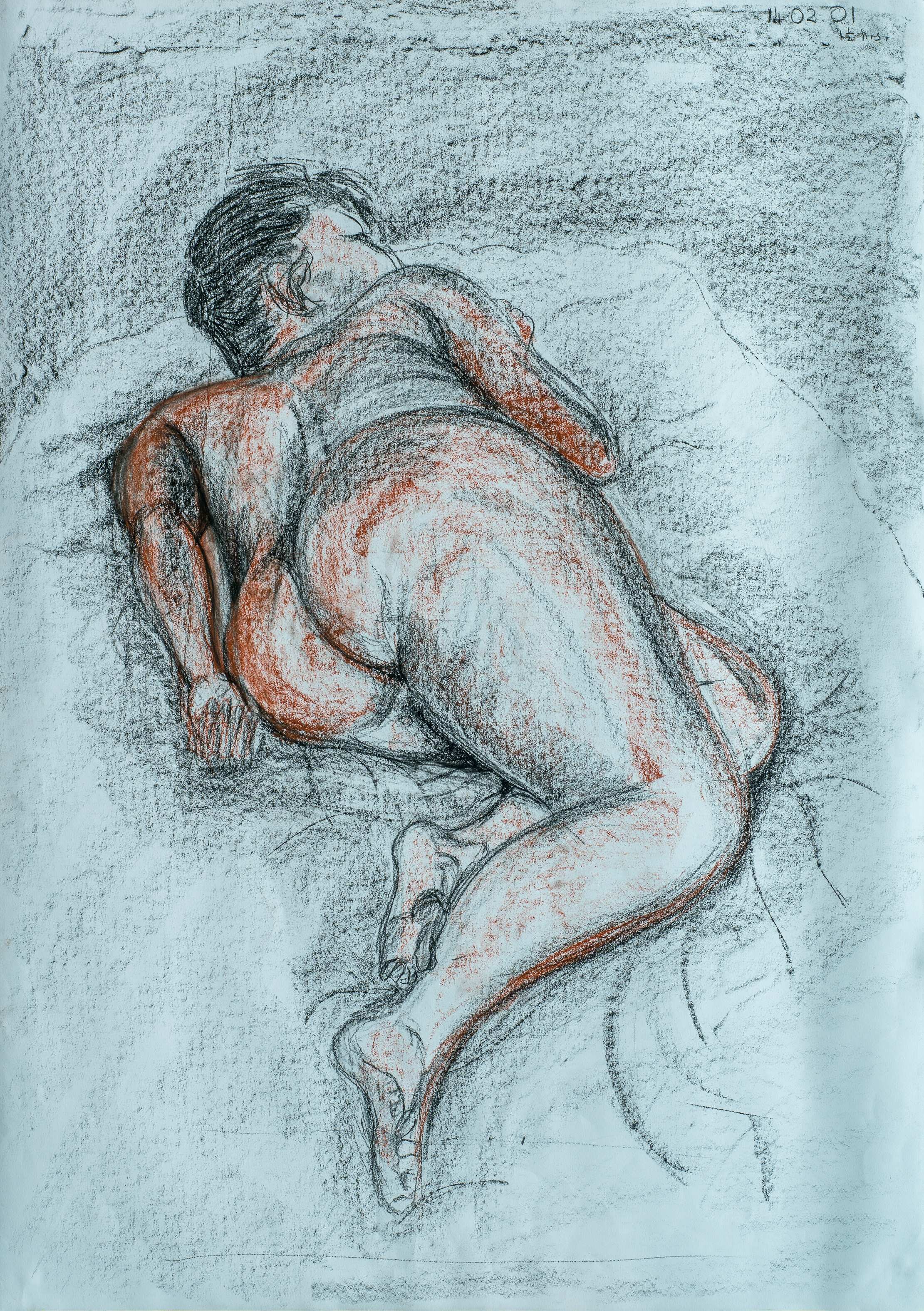 Life drawing — painting by Chris Brock
