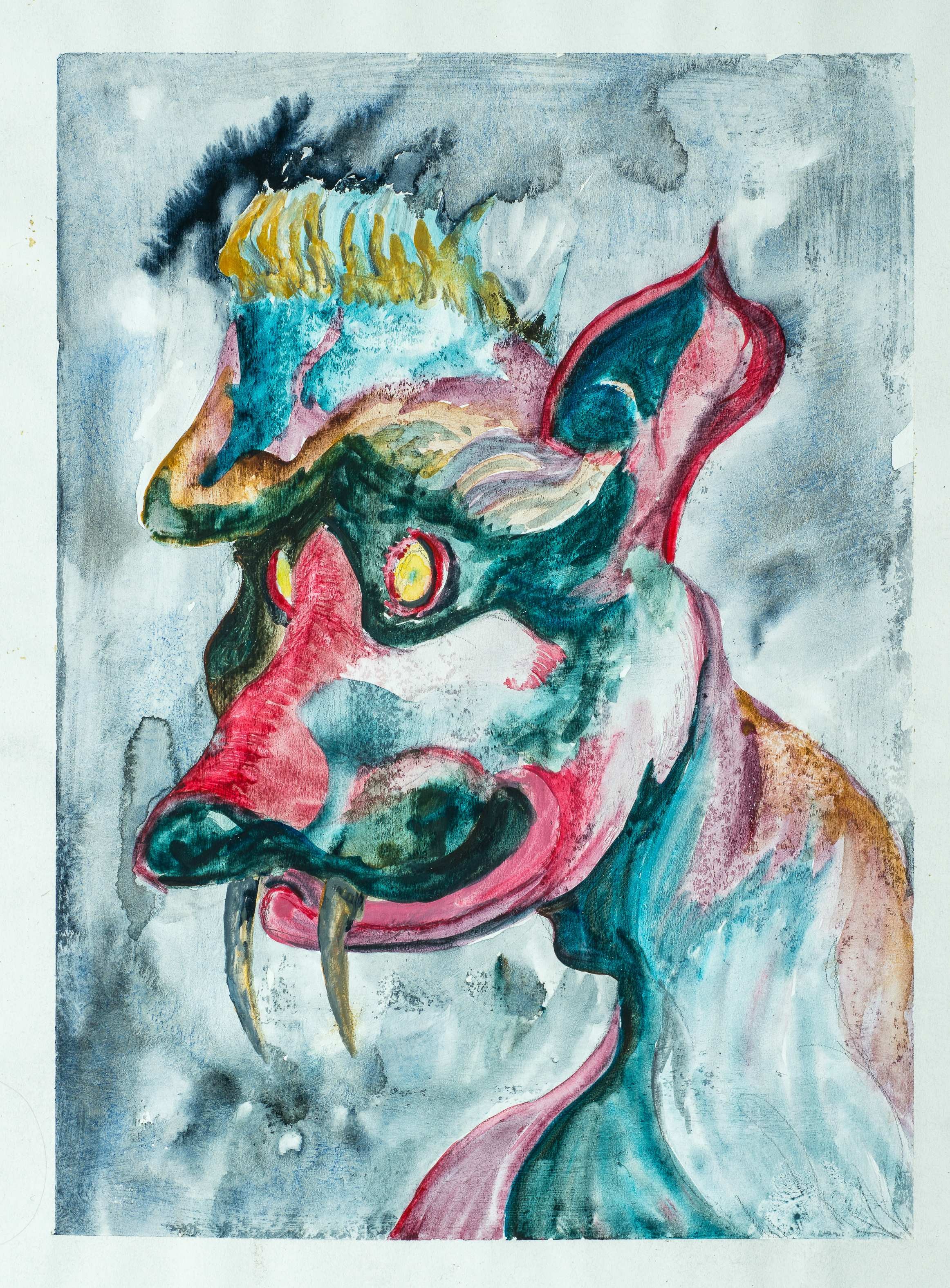 Goblin — painting by Chris Brock