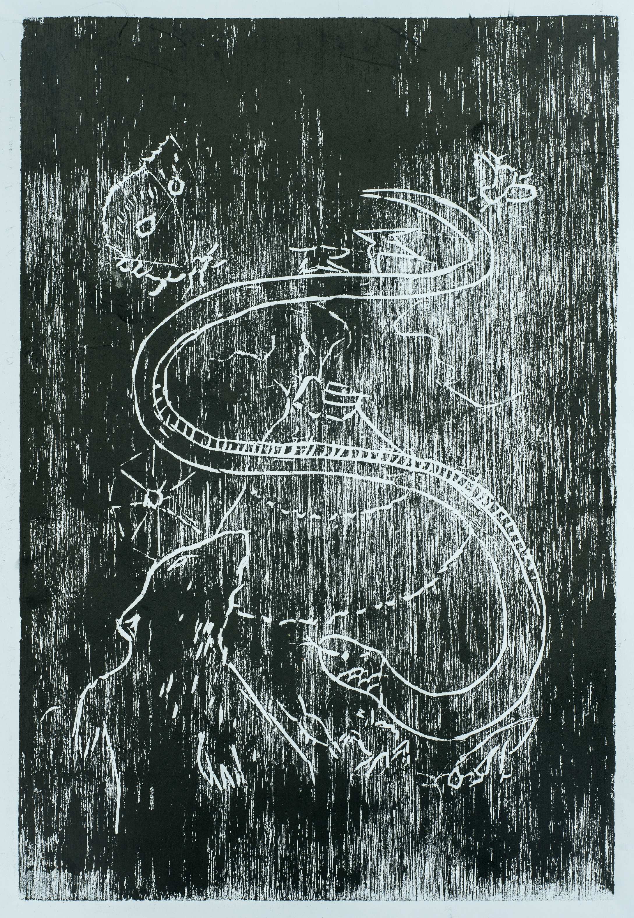 Preparation for 'A Spell of Words: Selected Poems for Children' by Elizabeth Jennings — painting by Chris Brock