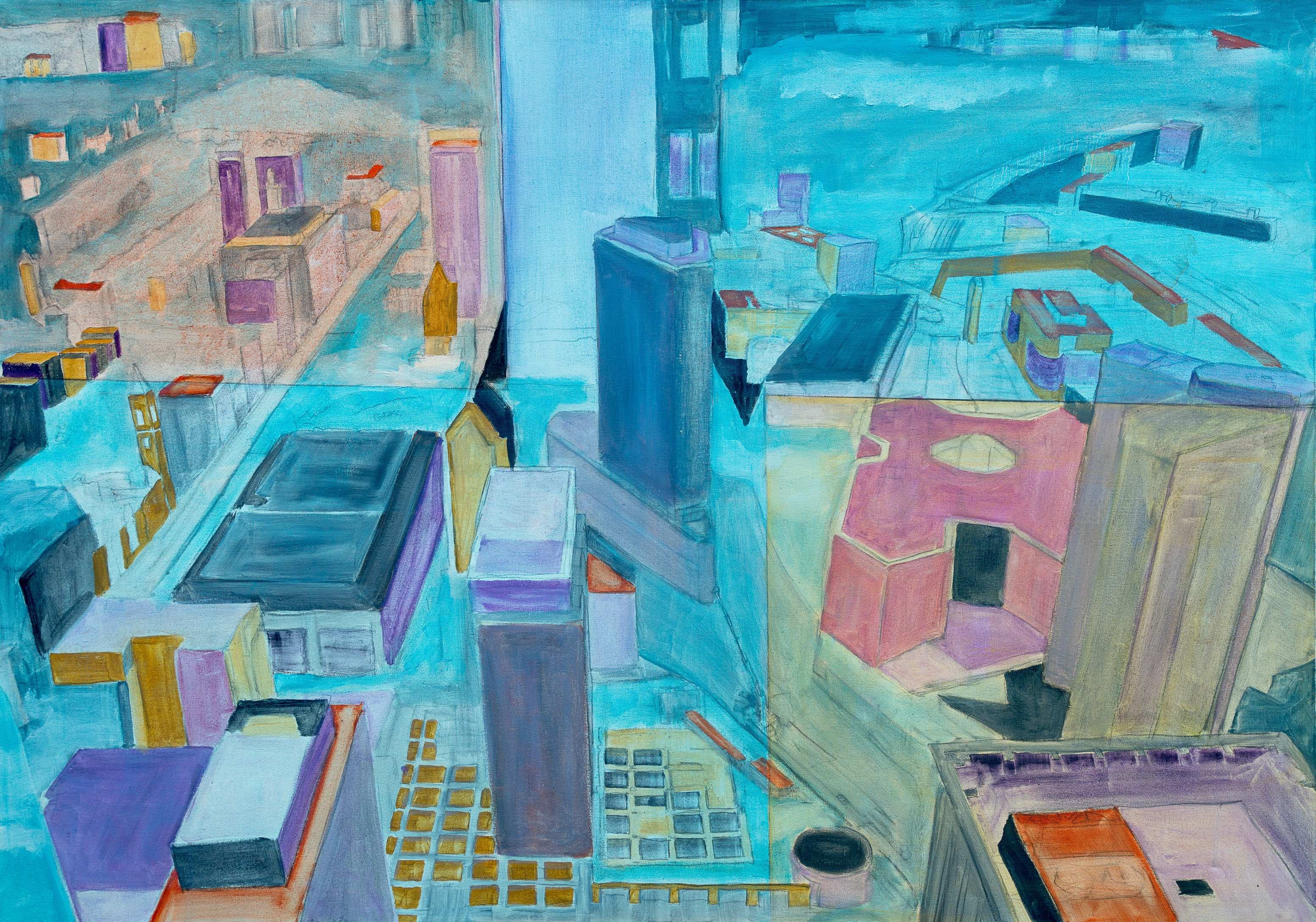 Boston — painting by Chris Brock
