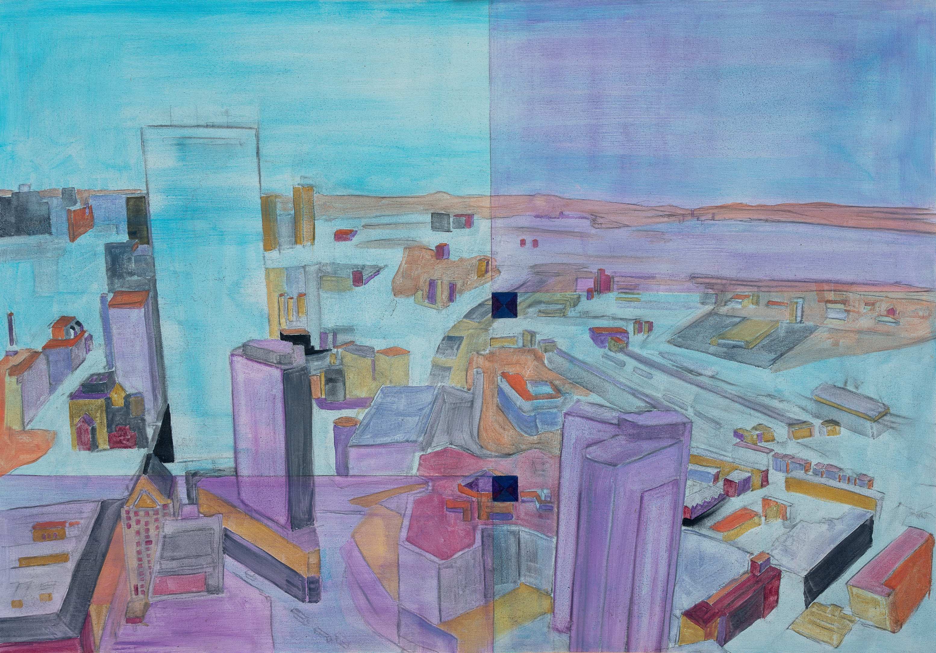 Boston — painting by Chris Brock