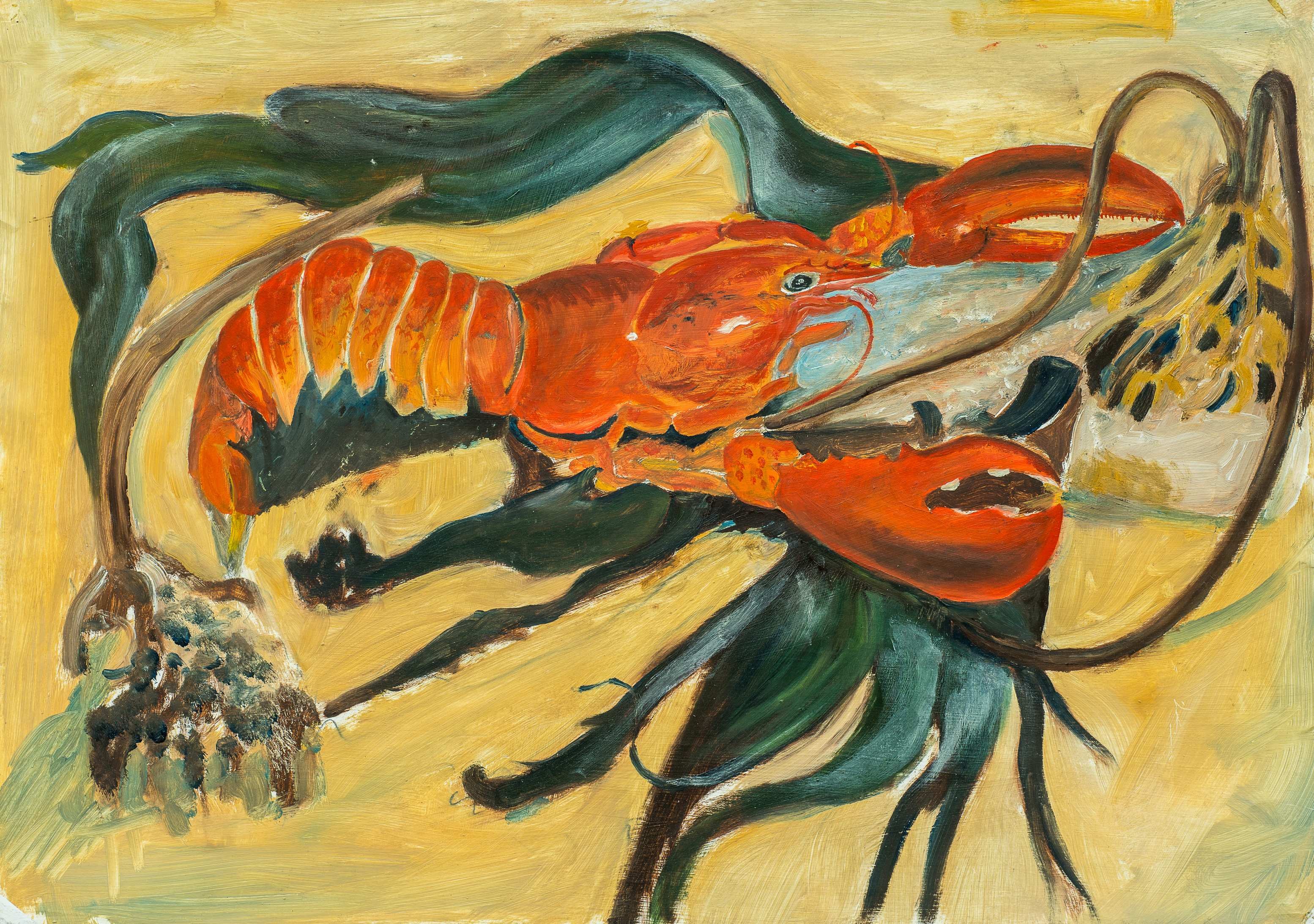 Crustaceans — painting by Chris Brock