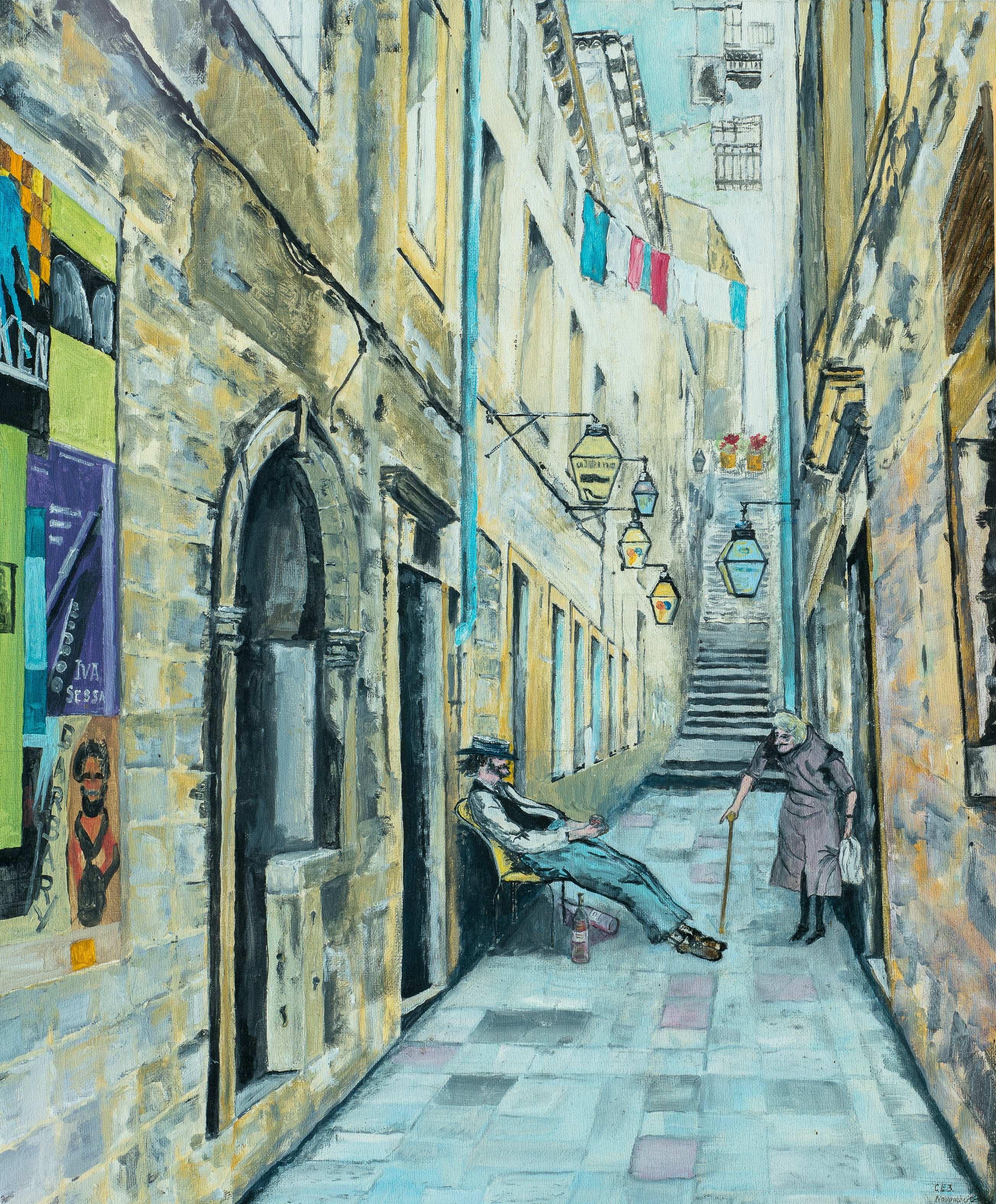 That fool of a boy — painting by Chris Brock