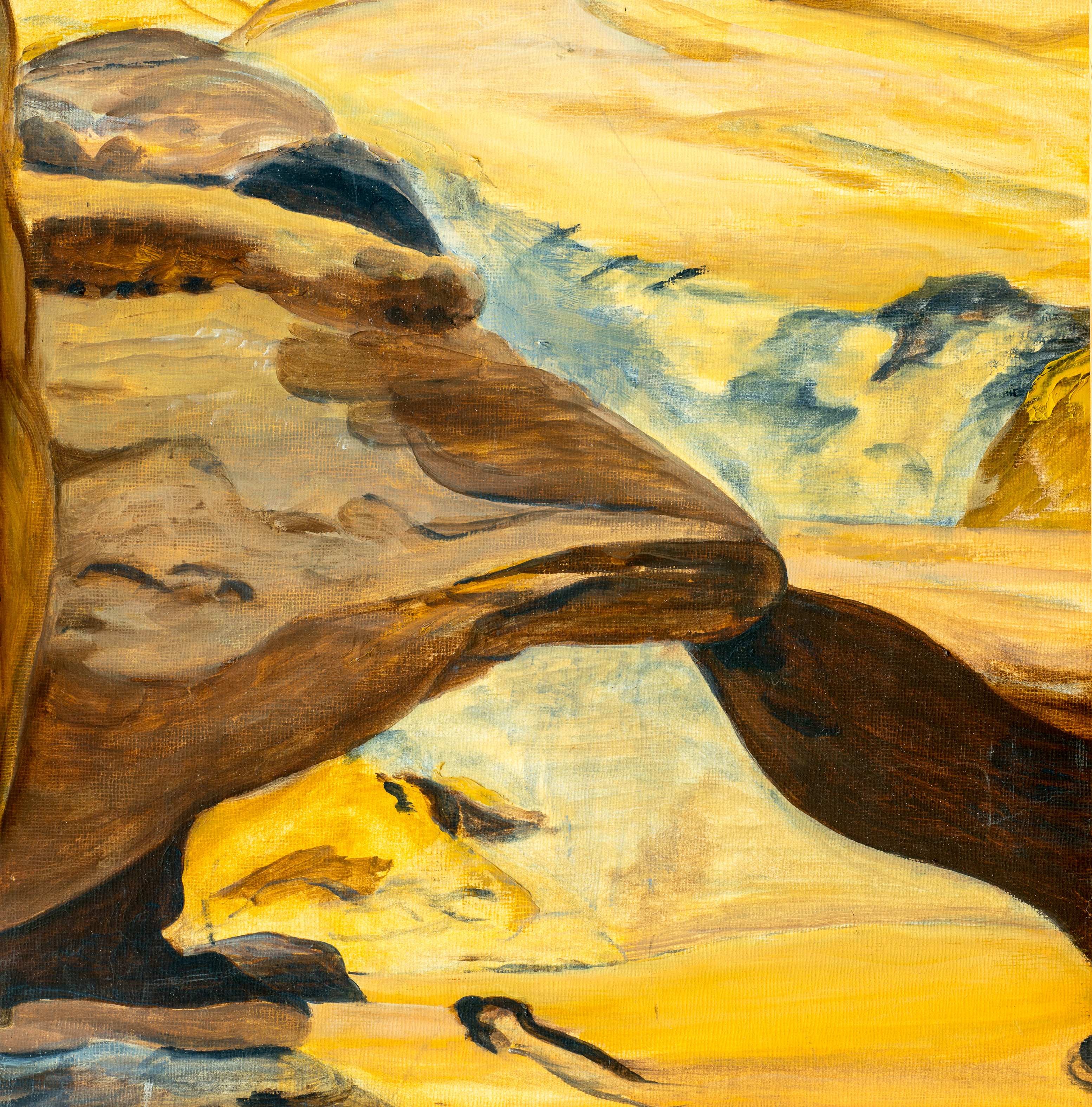 Sand Dune Arch, Arches National Park , Utah — painting by Chris Brock
